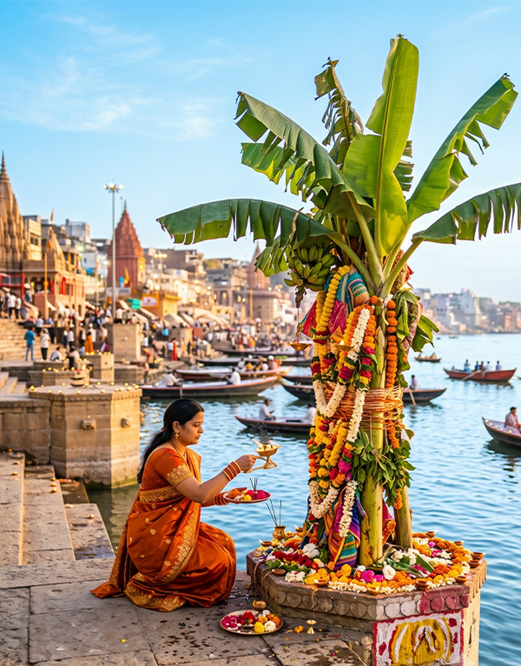 Banana Tree Puja - Image 1