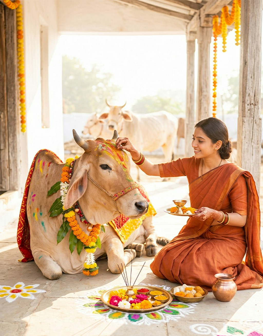 Gau (Cow) Puja - Image 1