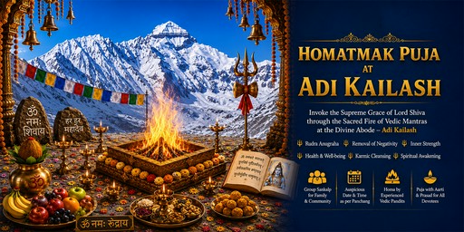 Homatmak Puja at Adi Kailash