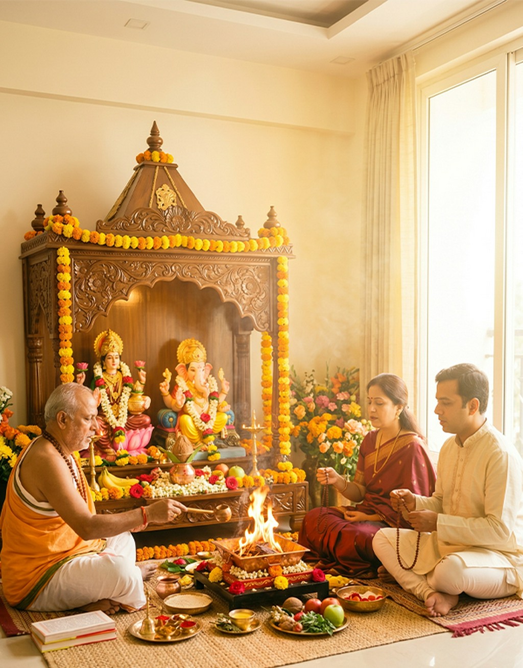 Lakshmi Ganapati Hawan Puja