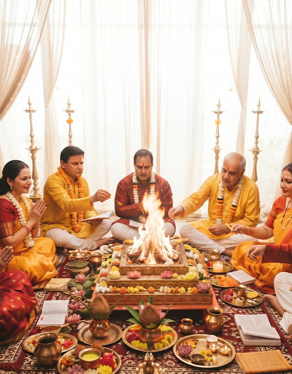 Lakshmi Kuber Hawanatmak Group Puja - Image 1