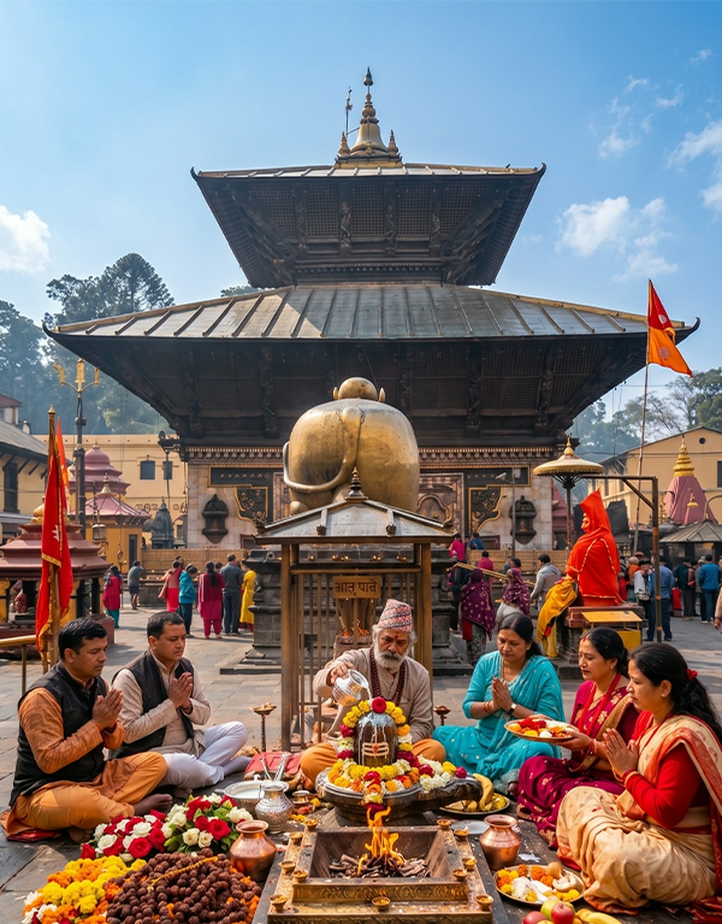 Pashupatinath Puja At Kathmandu - Image 1